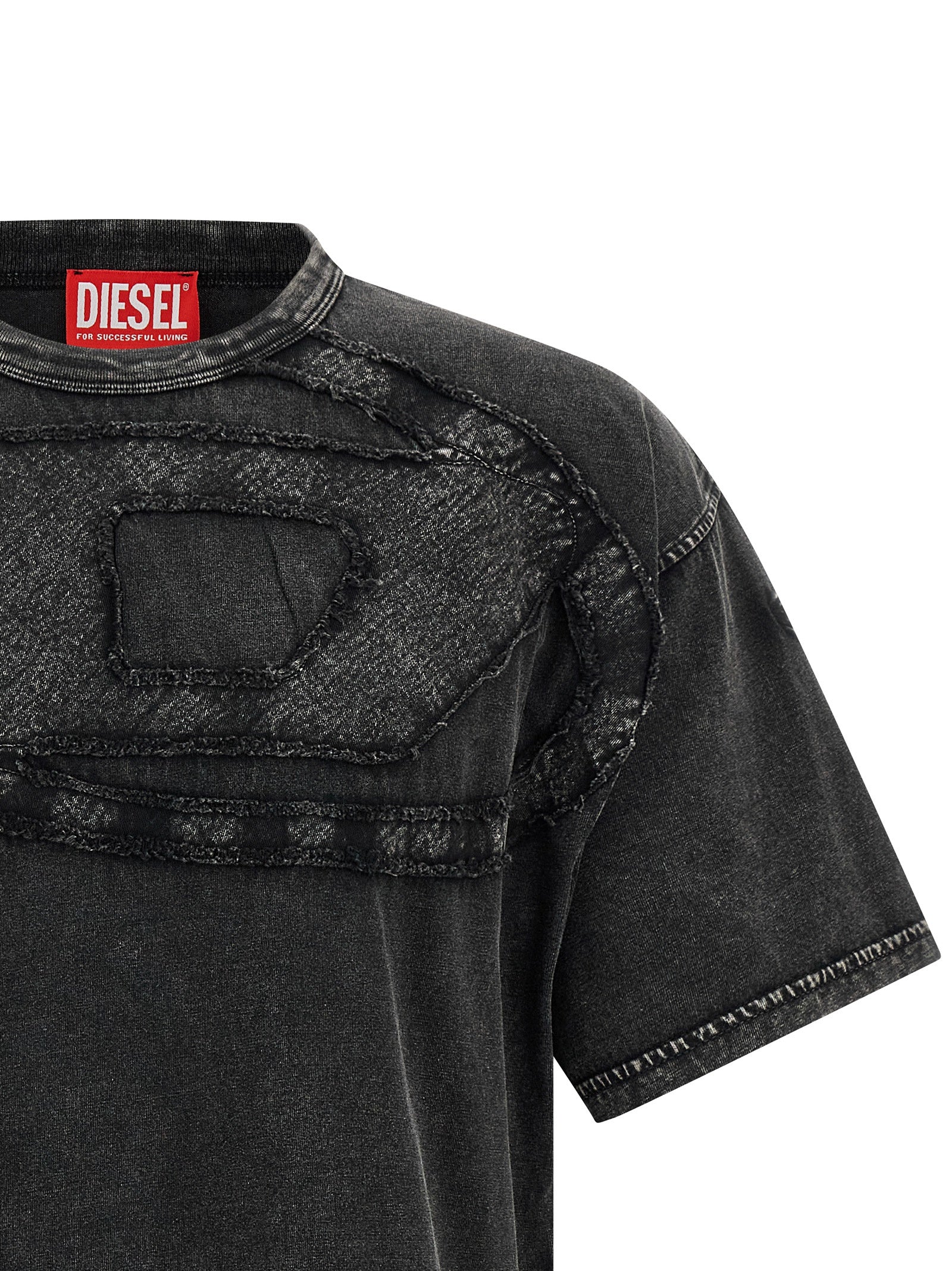 T-Boxt-Den T-shirt Gray Cotton
