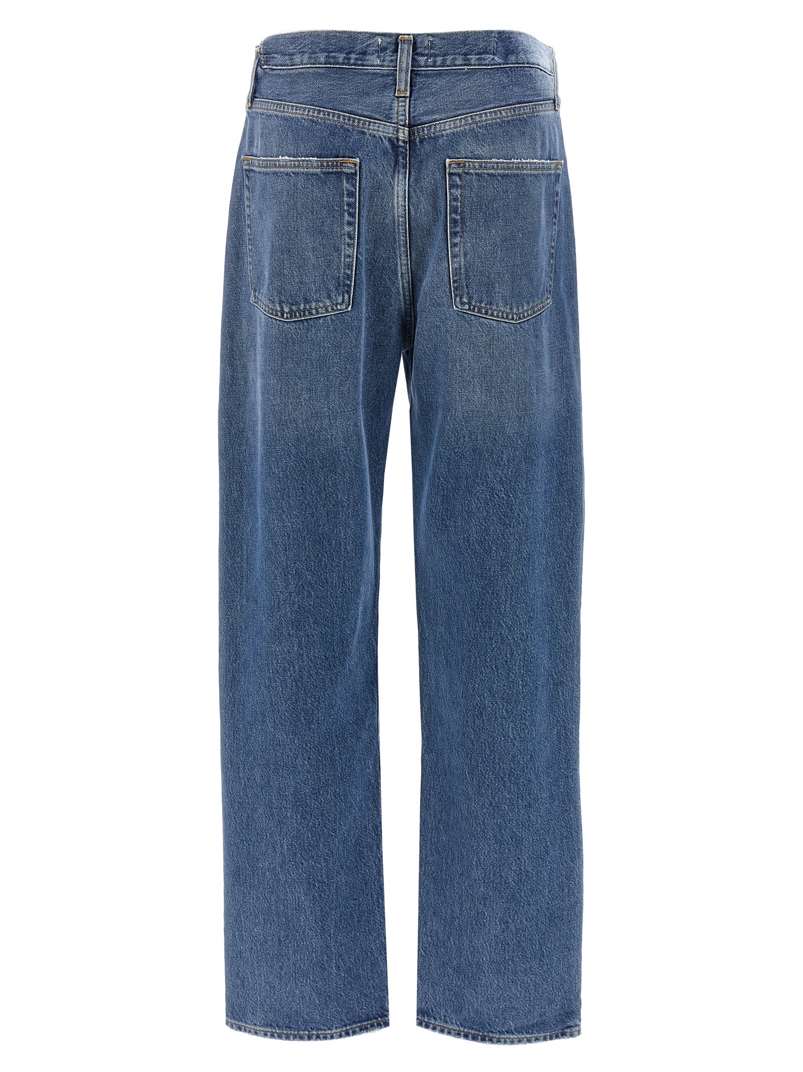 Kelly jeans Blue Cotton Lyocell Acrylic
