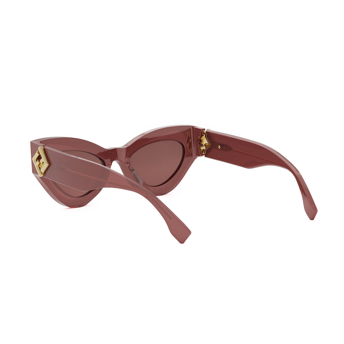 FE40146I FF Diamonds 66Y Rosso Acetate Occhiali Da Sole