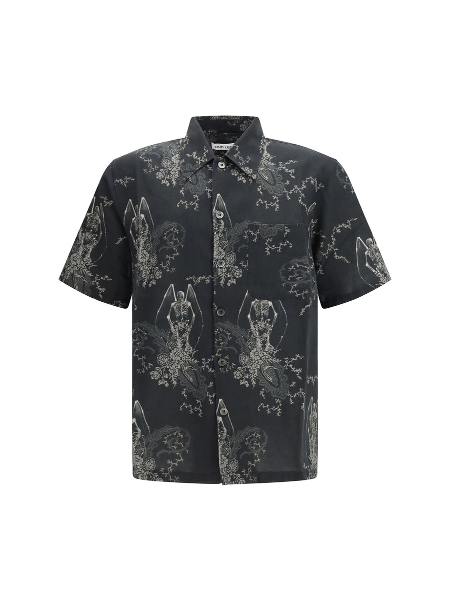 Our Legacy 55% Cotton shirt in black