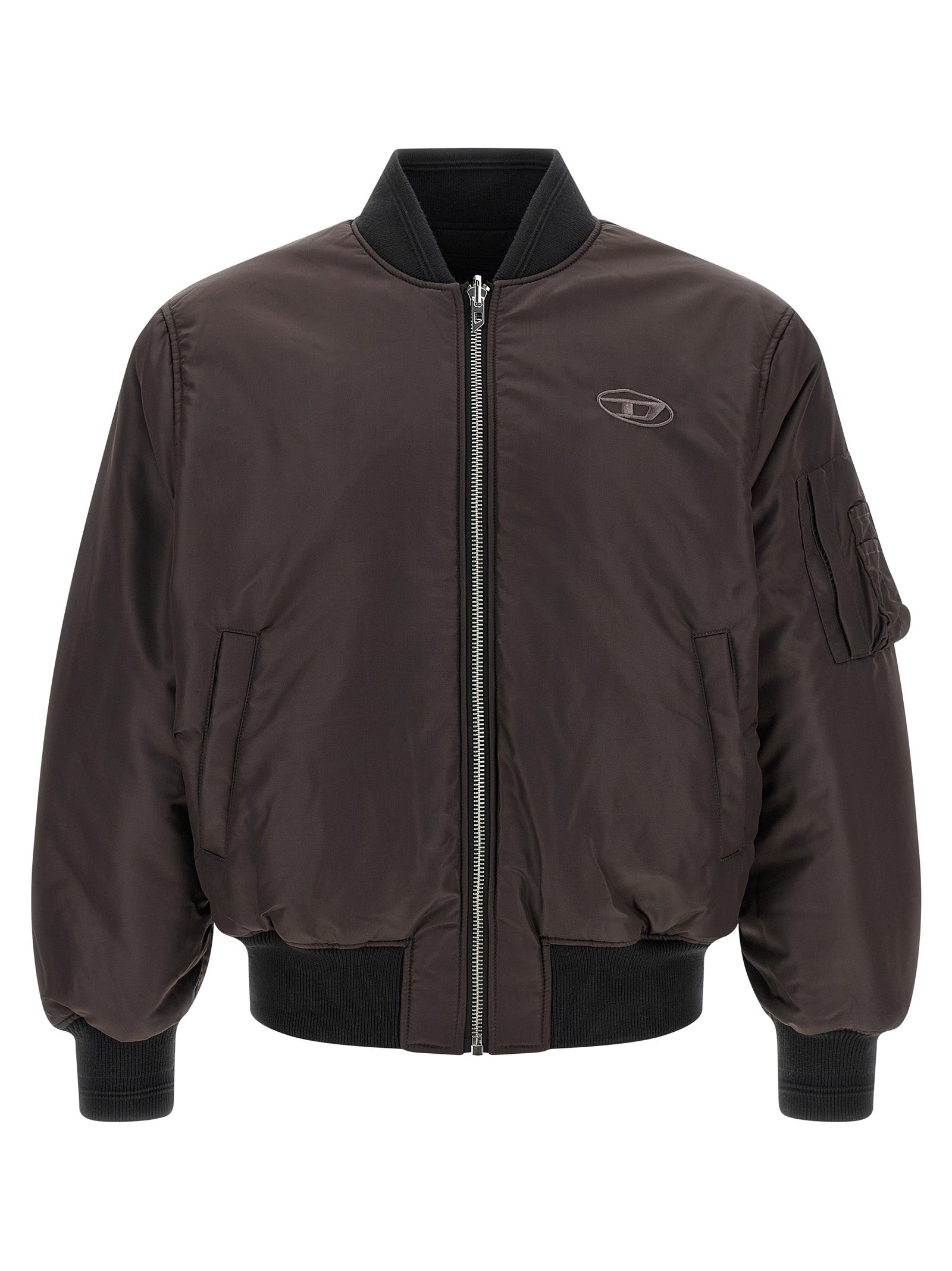 W-Type-D1 reversible bomber jacket Black Polyamide Down Jacket, Parka, Casual