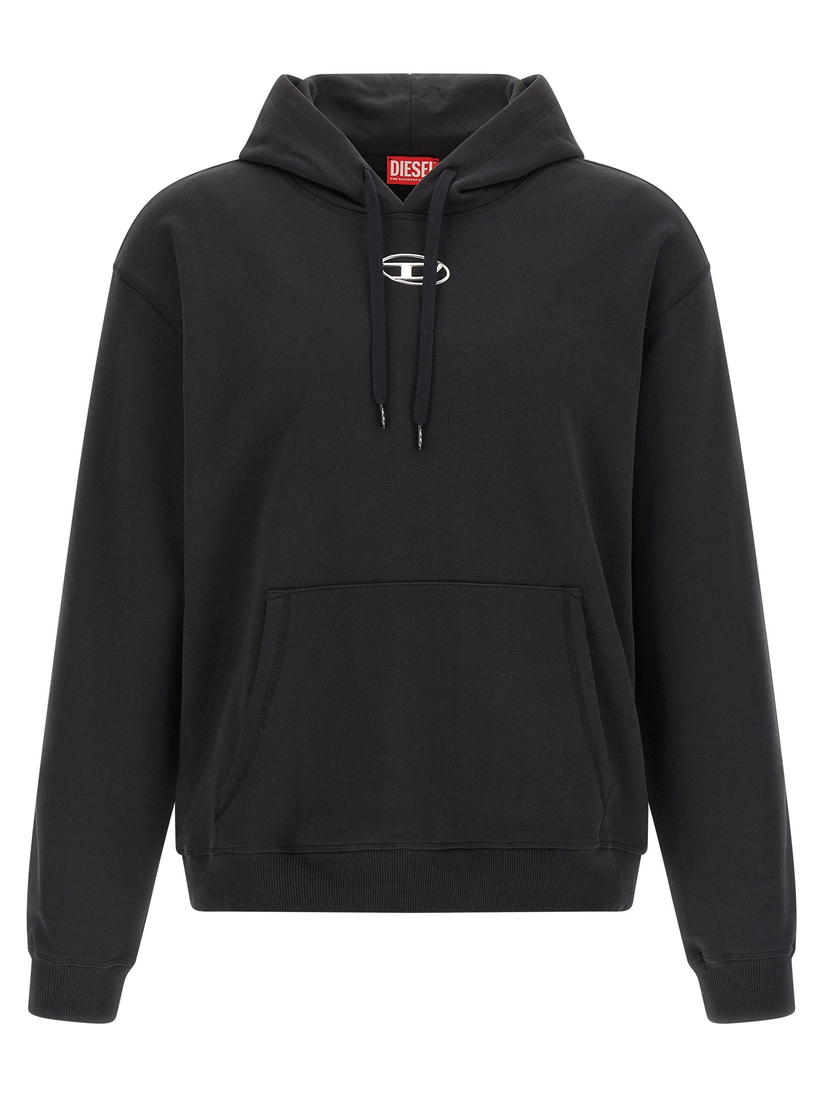 S-Norm-Hood-Iod sweatshirt Black Cotton