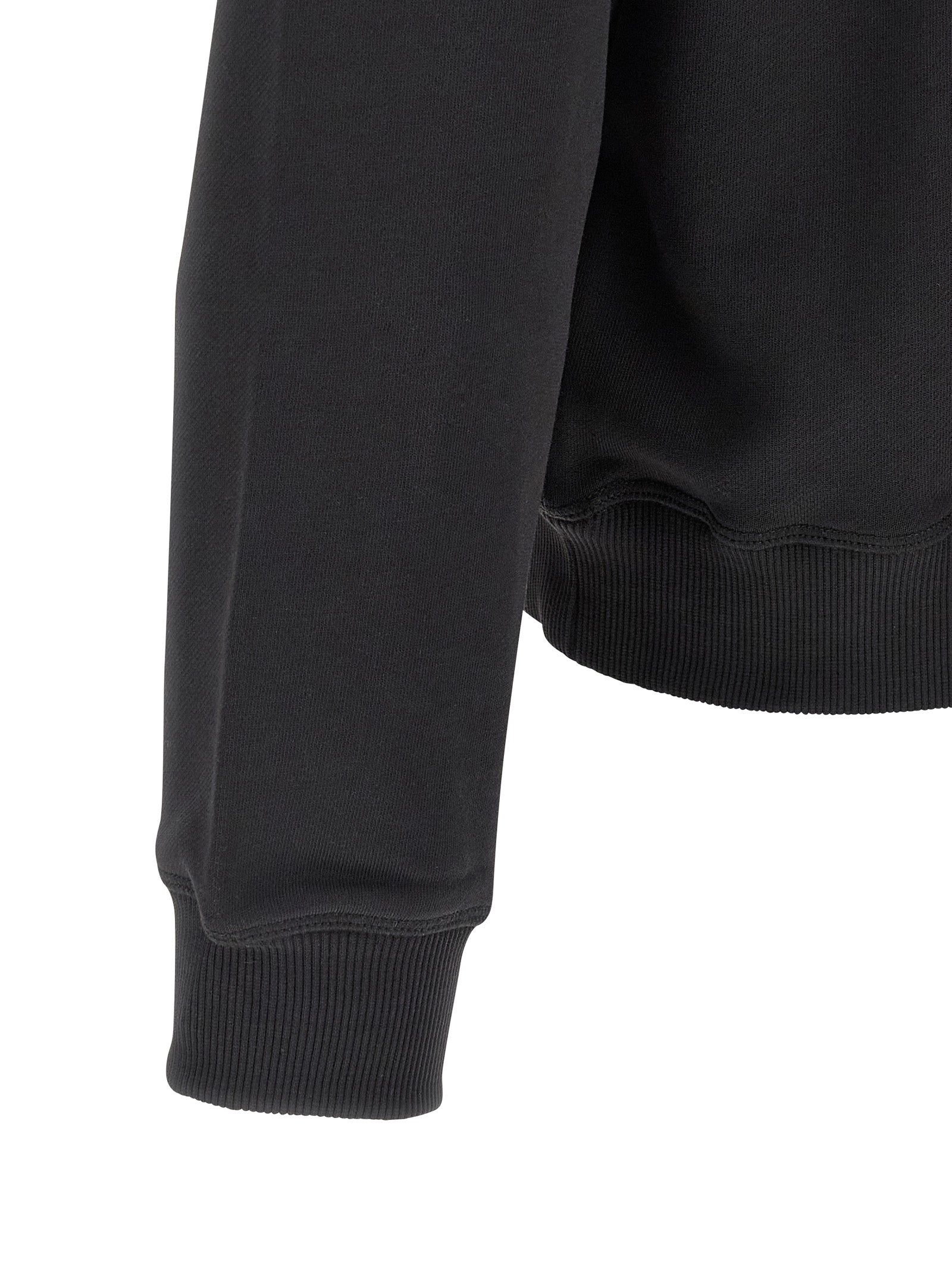 S-Norm-Hood-Iod sweatshirt Black Cotton