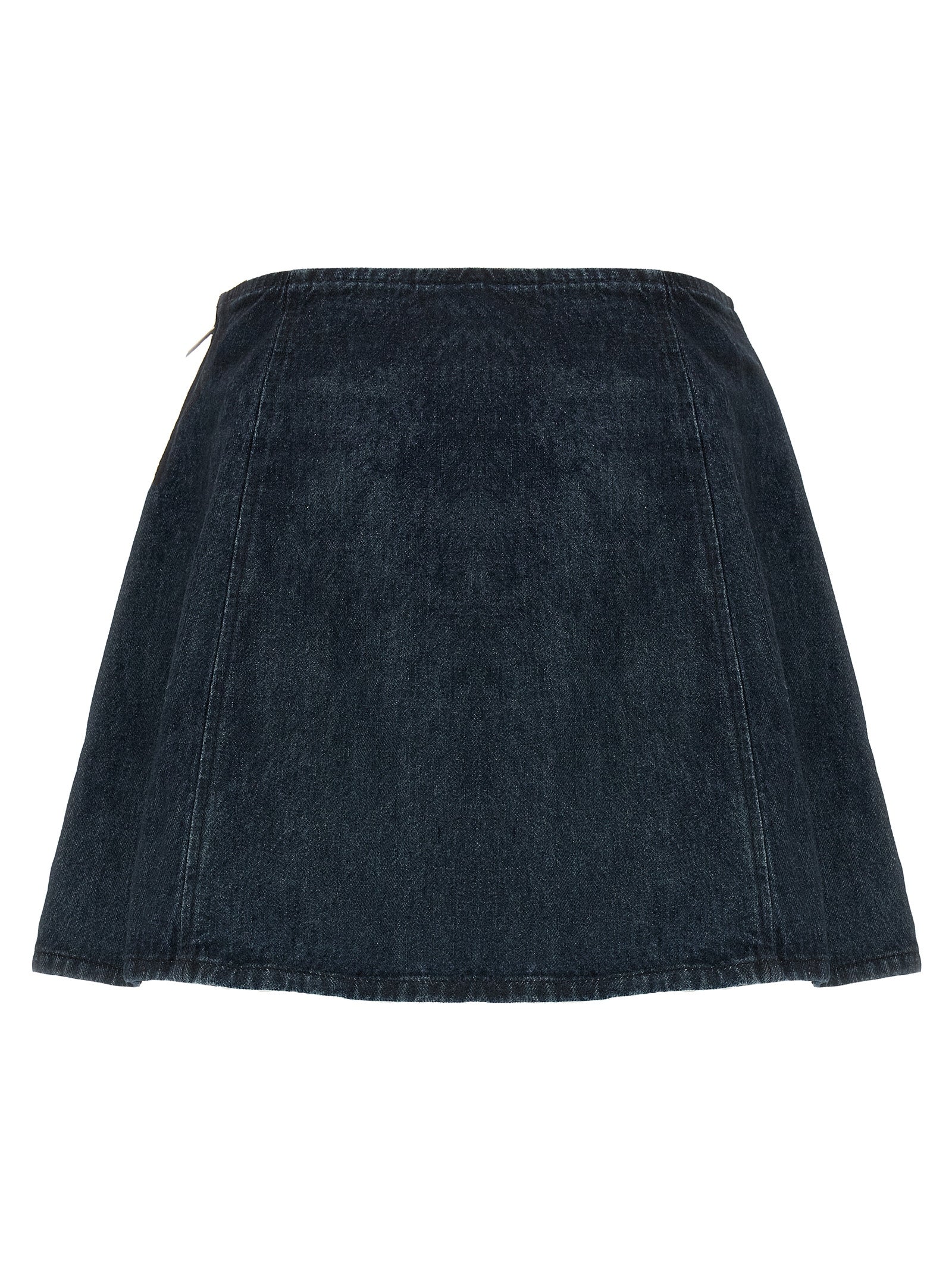 De-Sweny-S1 skirt Blue Cotton