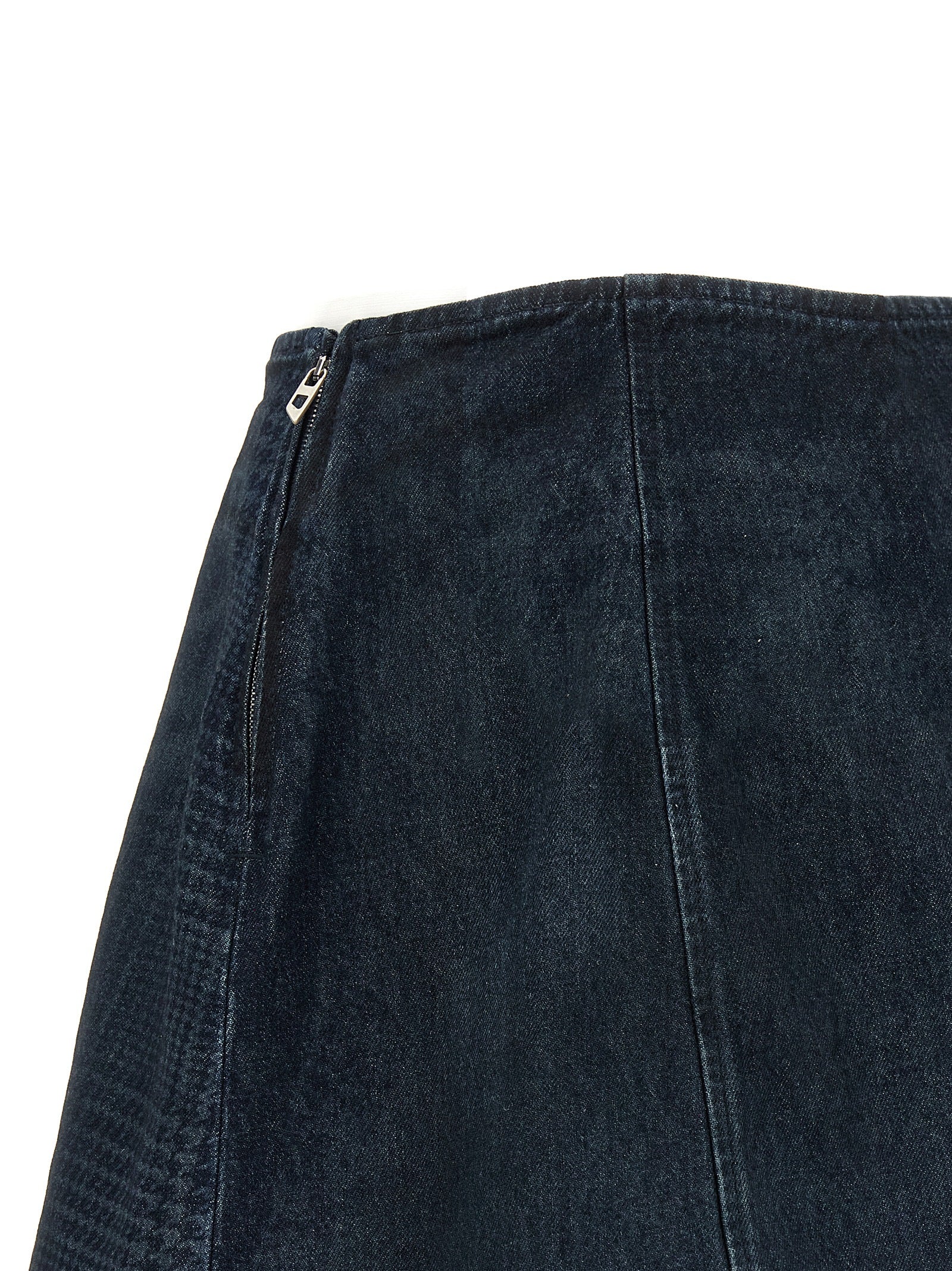 De-Sweny-S1 skirt Blue Cotton