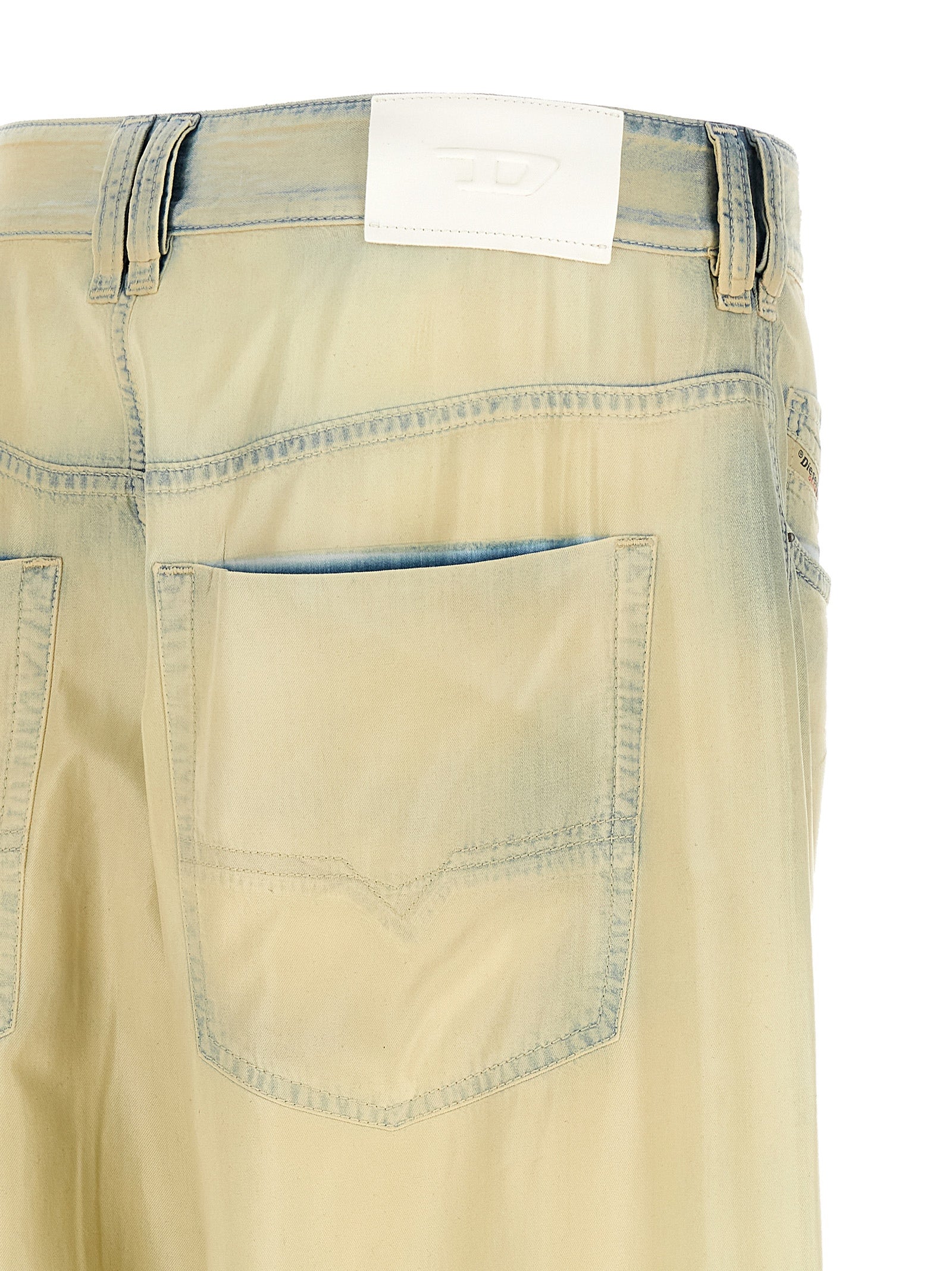 1997 D-Enim-M Jeans Beige Lyocell