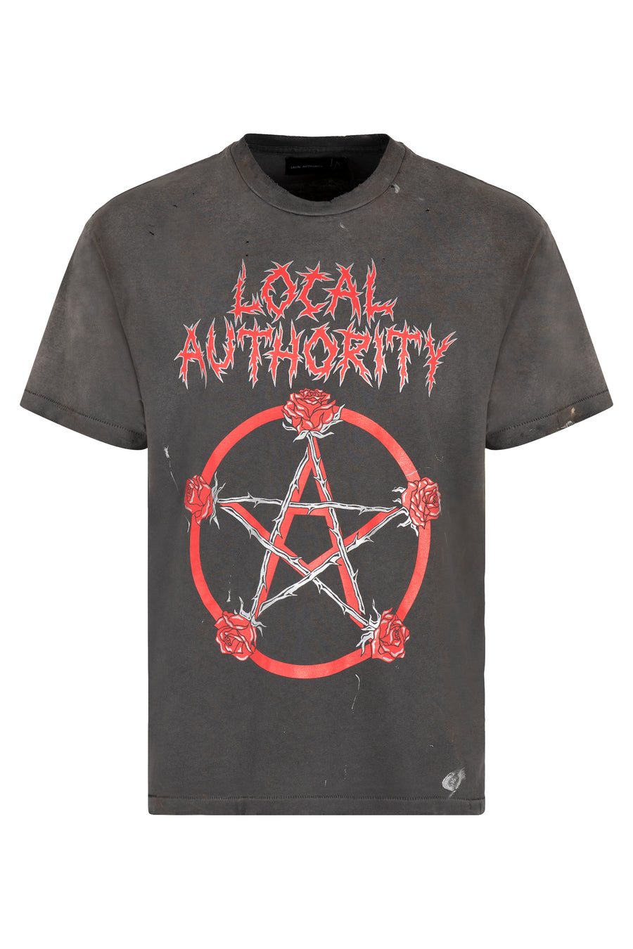 Printed Cotton T-Shirt Black T-shirts