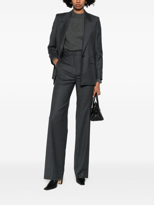 Tailored Suit Virgin Wool Dark Grey Dress