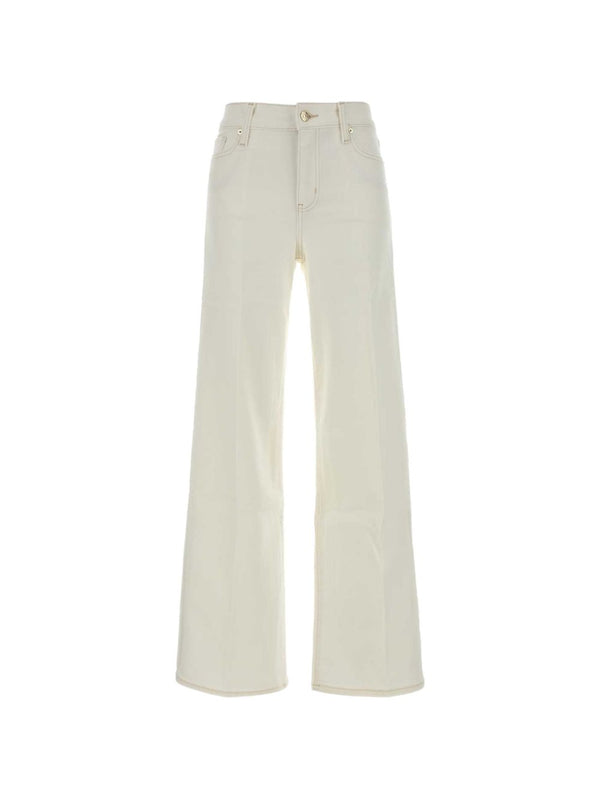 Jeans The Slim Palazzo White Regenerated Cotton