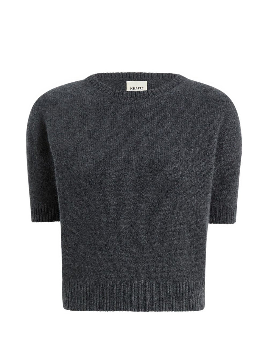 Cashmere Sweater Golden Grey