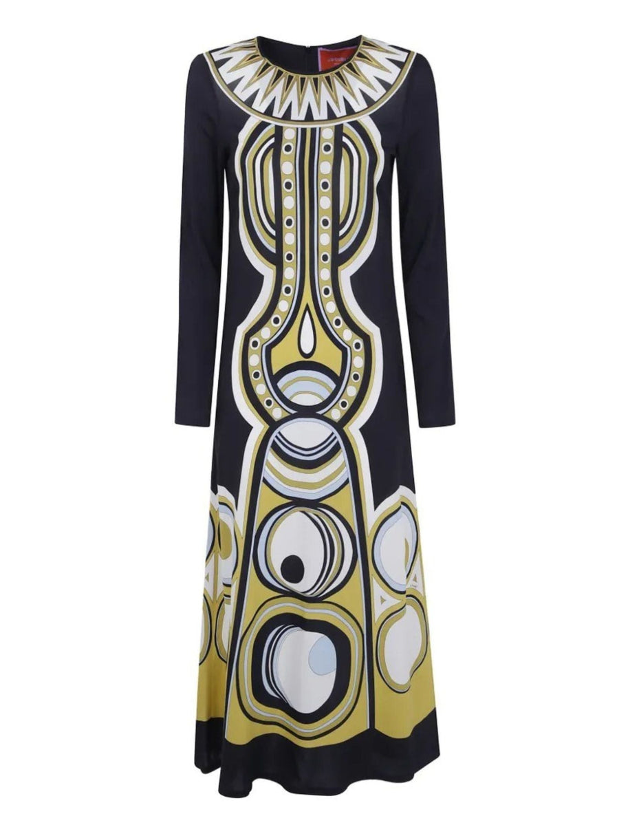Dress With Sanctuary Placée Print, Black Viscose