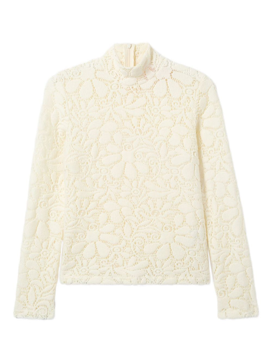Top Wool Ivory Tops