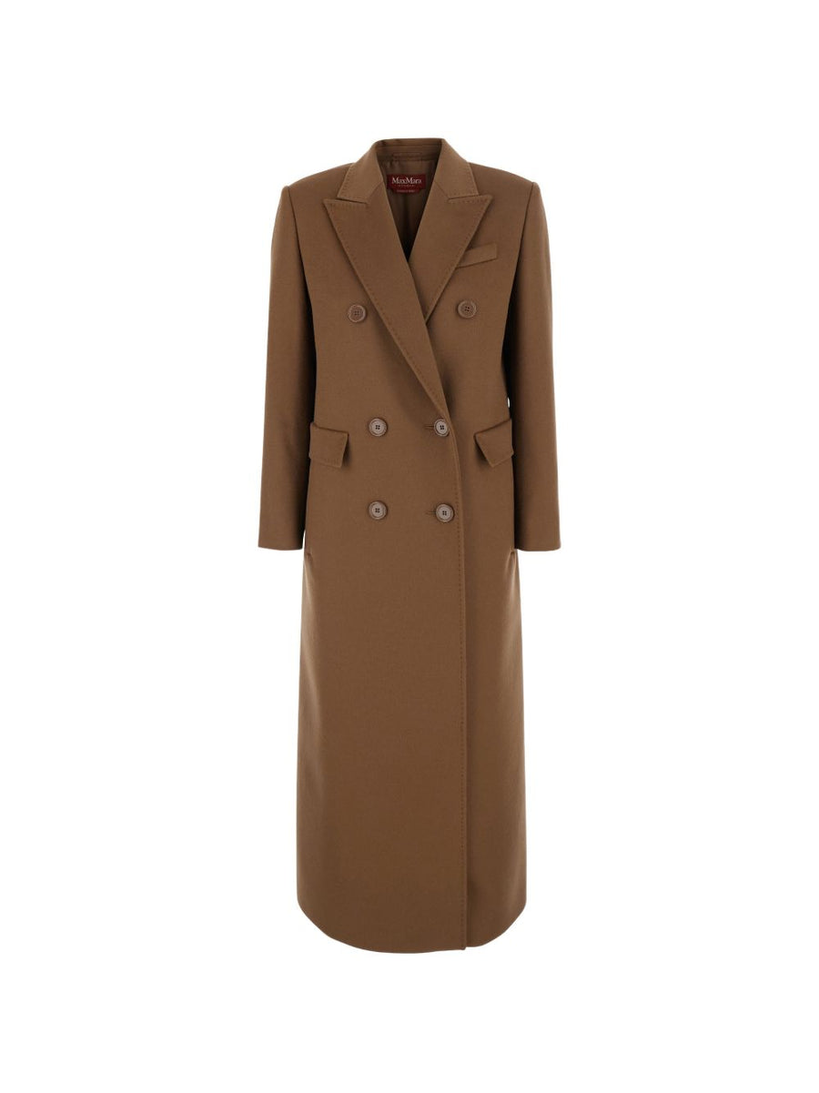 Coat Msteffige Beige Virgin Wool