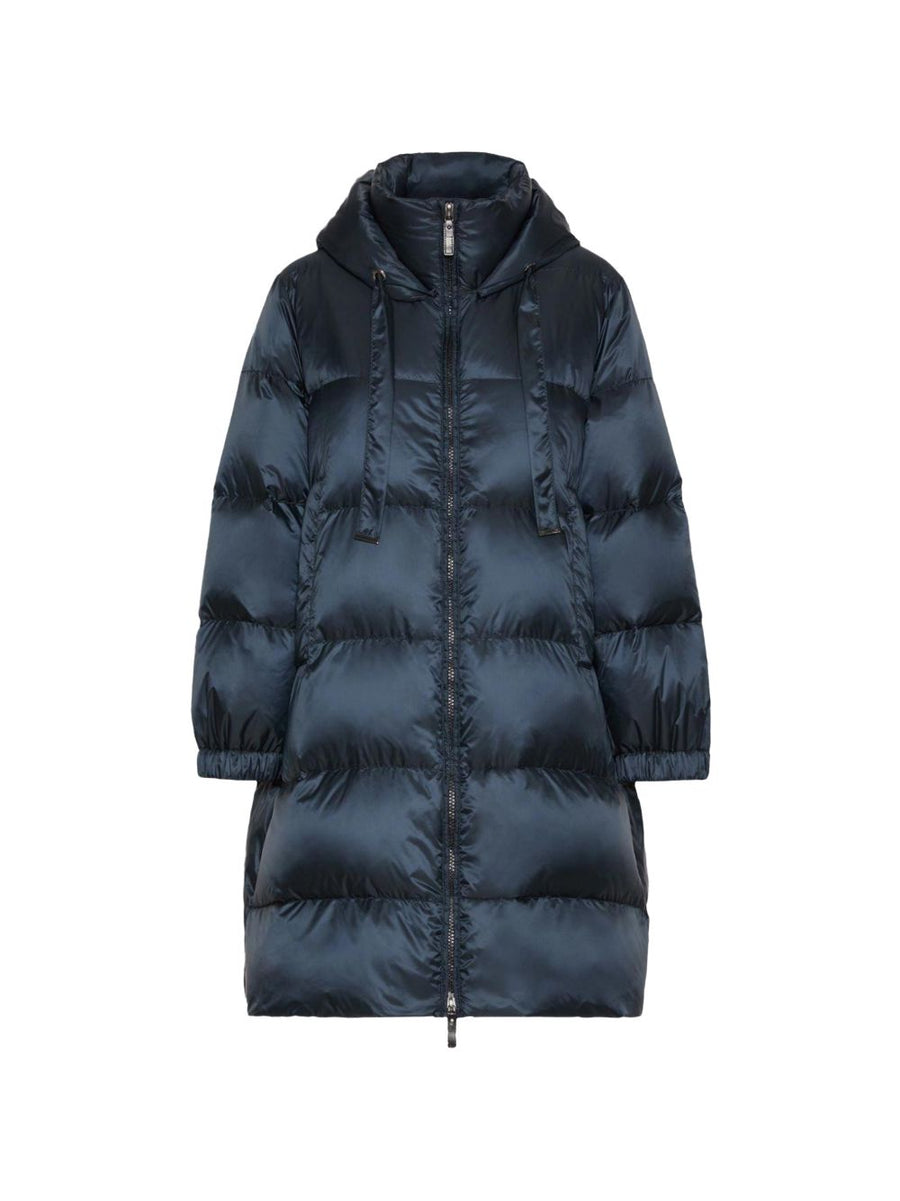 Down Jacket Mtcmarte Blue Polyester Puffer