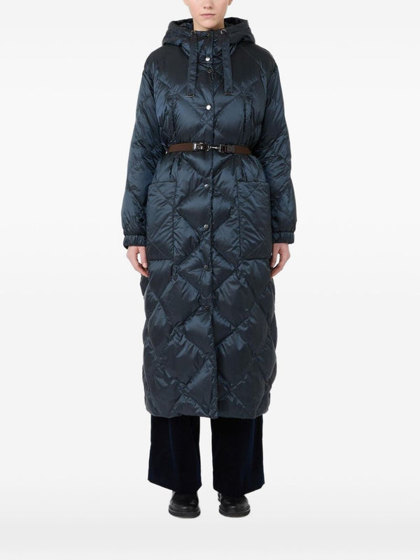 Down Jacket Mtcabete Blue Polyester Puffer