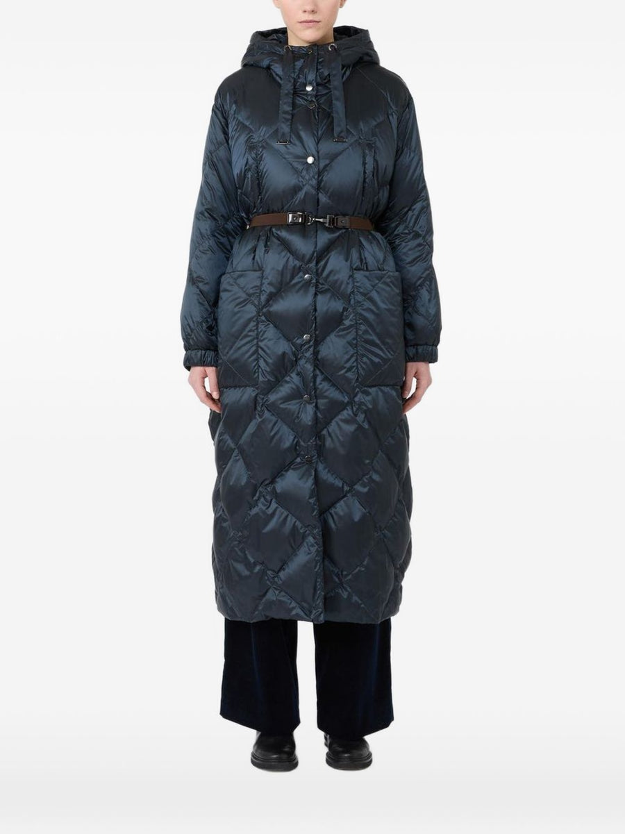 Down Jacket Mtcabete Blue Polyester Puffer