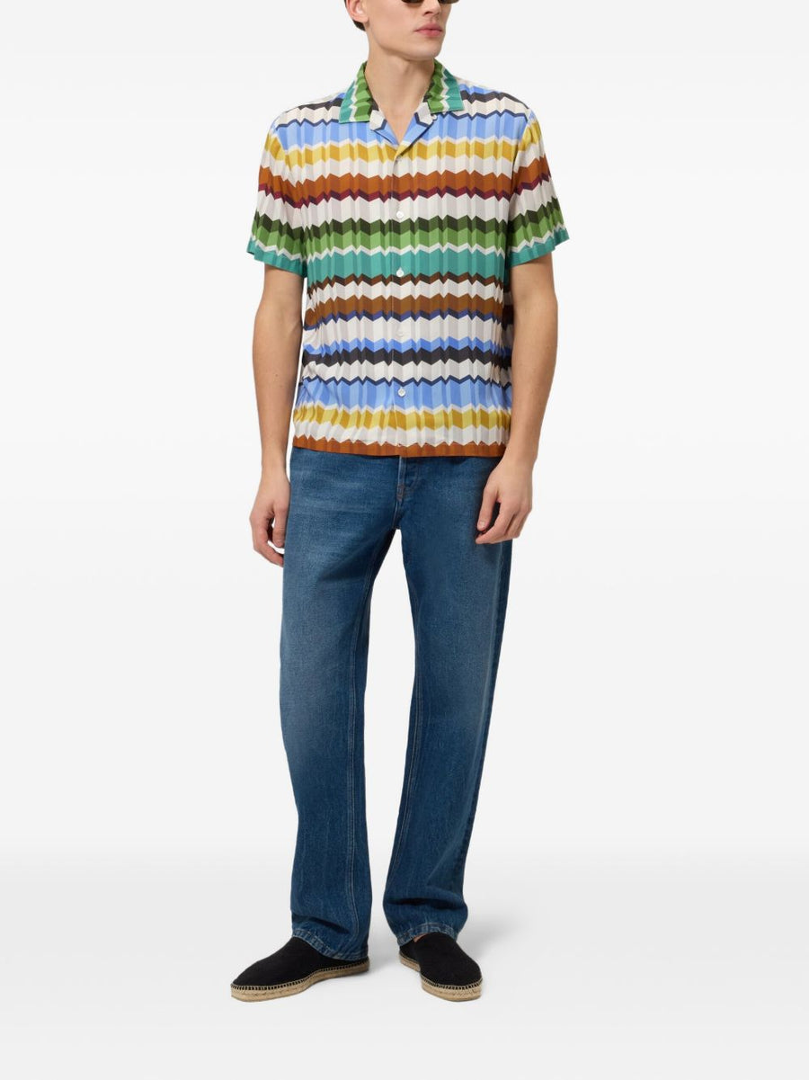 Shirt Zigzag Multicolour Viscose