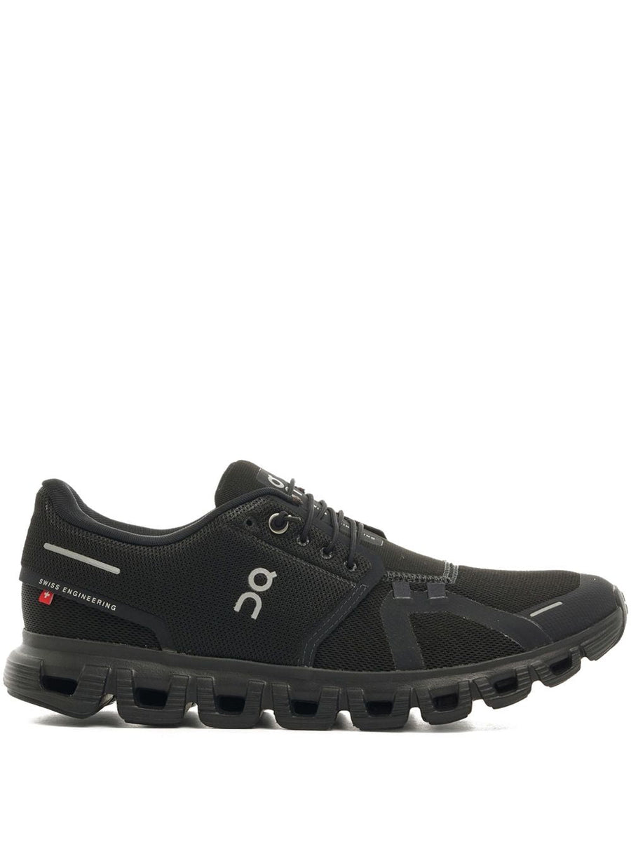 Sneakers Cloud 6 Black Recycled Polyester Trainers