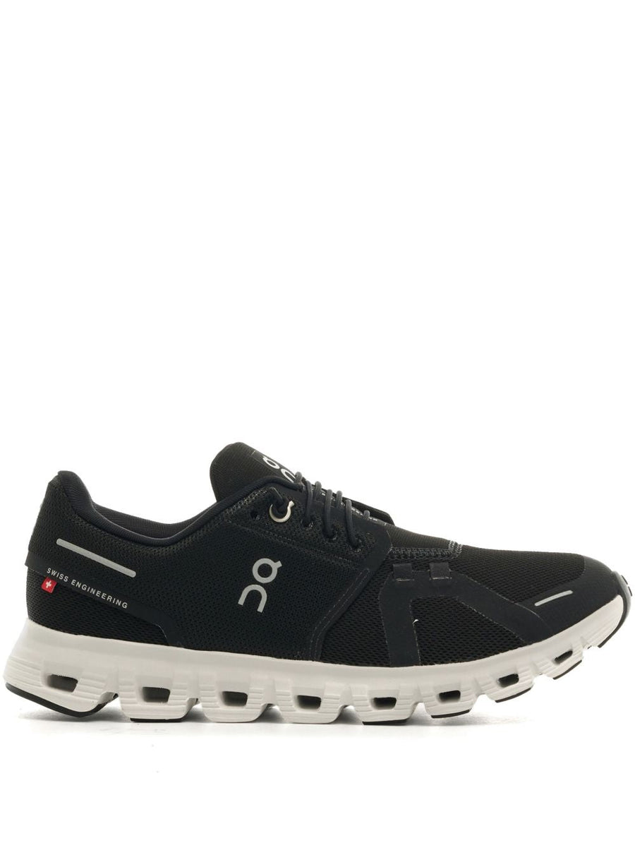 Sneakers Cloud 6 Black Recycled Polyester Trainers