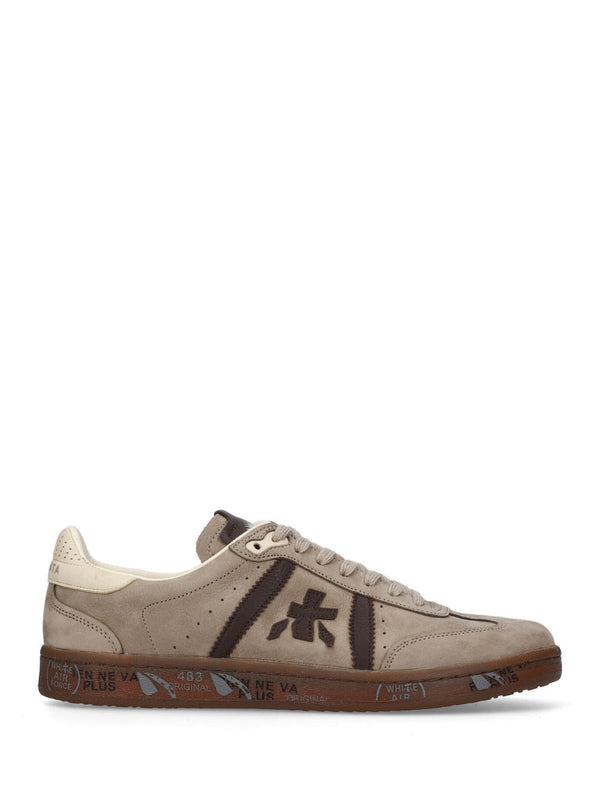 Sneakers Bonnie Beige Suede Calfskin Trainers