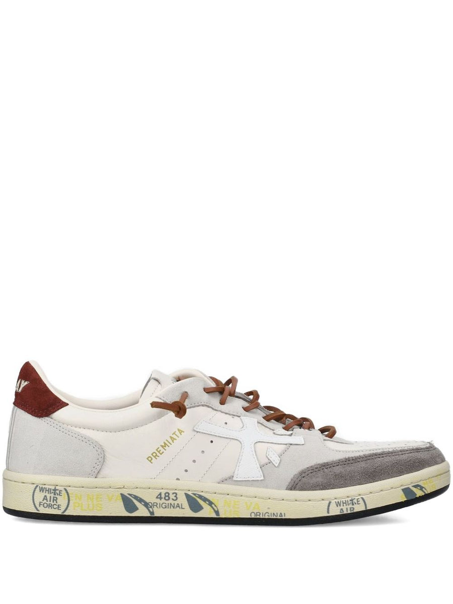 Sneakers Basket Clay White Sheepskin Trainers