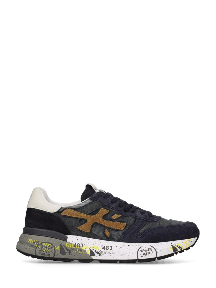 Sneakers Mick Blue Polyamide Trainers