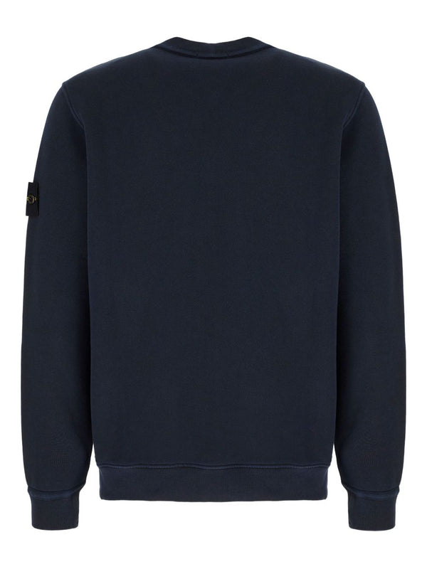 Sweatshirt Blue Cotton Sweatshirts