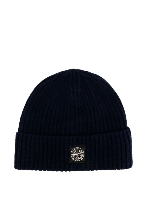 Virgin Wool Hat Midnight Blue