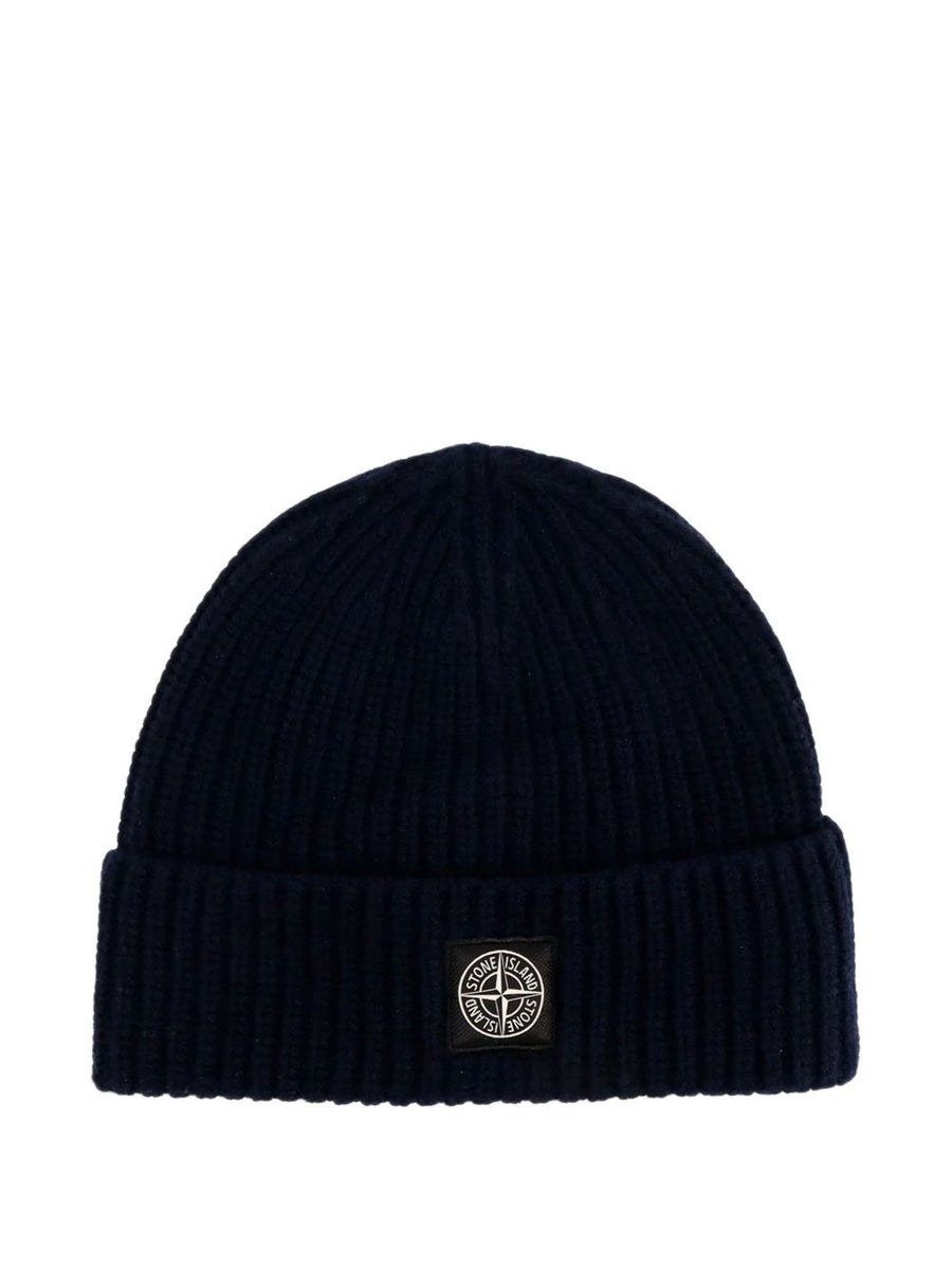 Virgin Wool Hat Midnight Blue