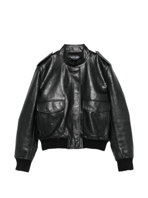 Calfskin Jacket Black