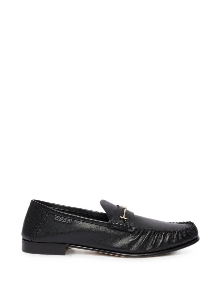 Leather Loafers Ripley Black Goat