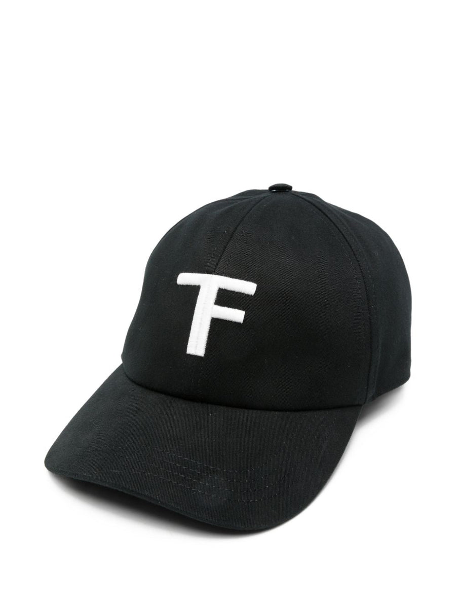 Cotton Baseball Cap Black Hat