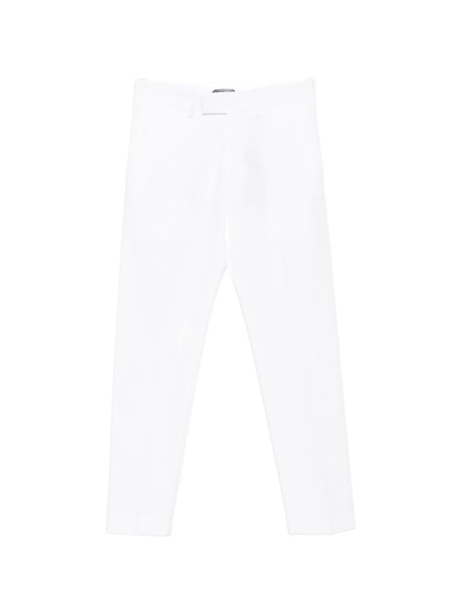 Trousers White Cotton