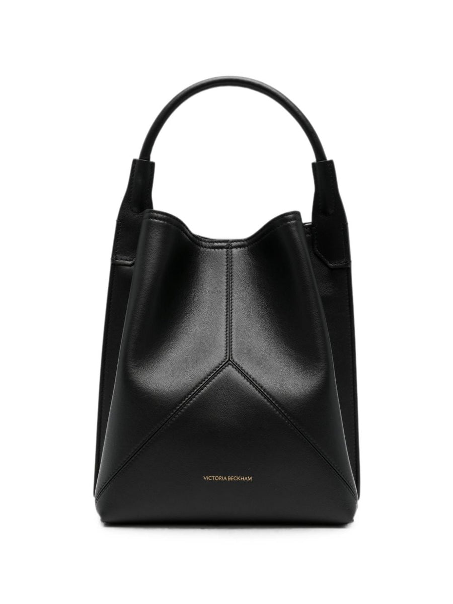 Leather Handbag Victoria Black Handbags