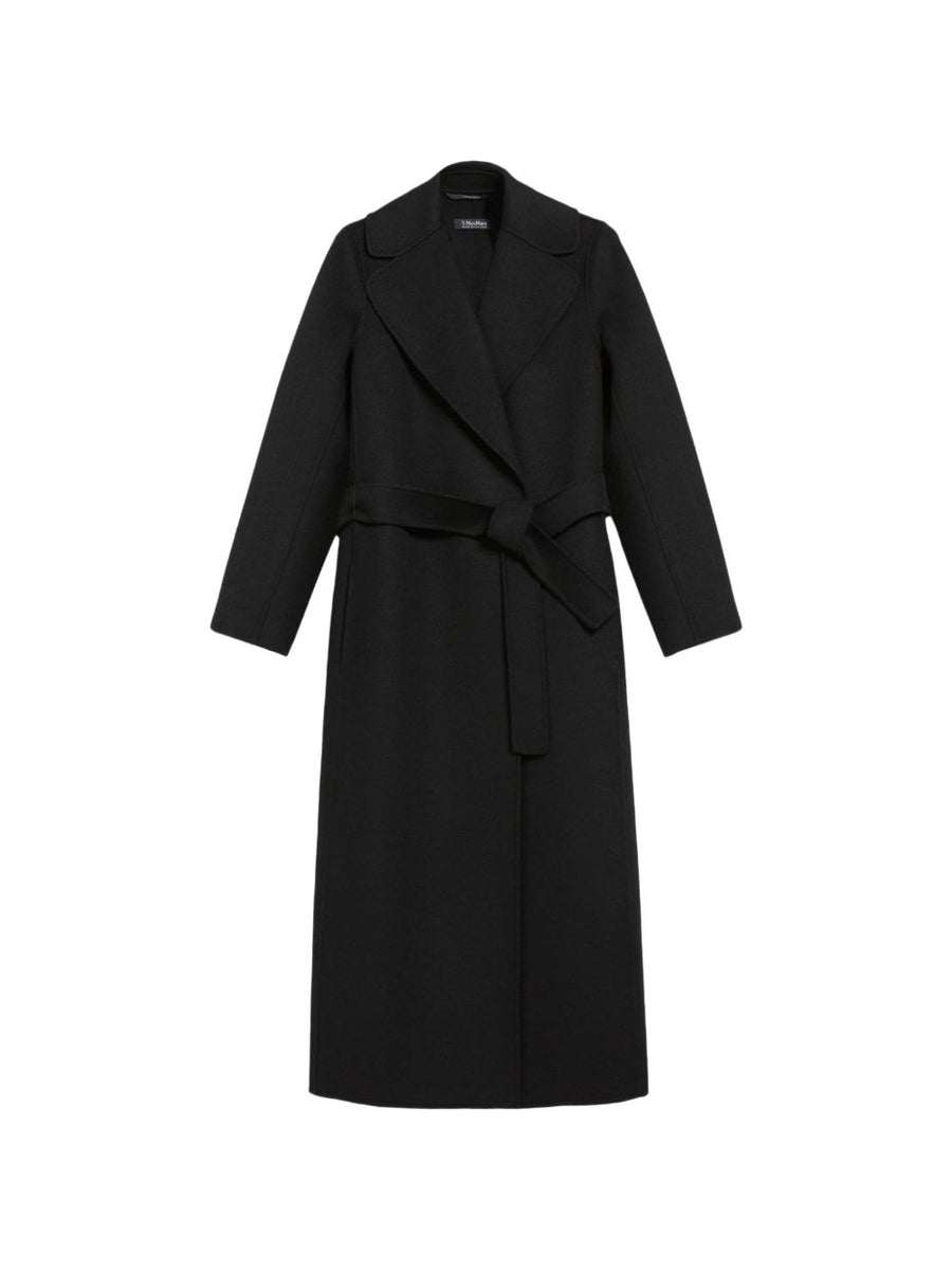 Coat Poldo Black Virgin Wool