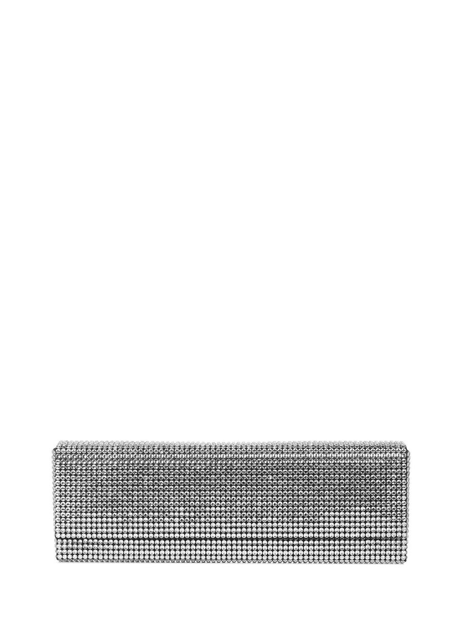 Clutch Amini Paloma Black Satin Bags