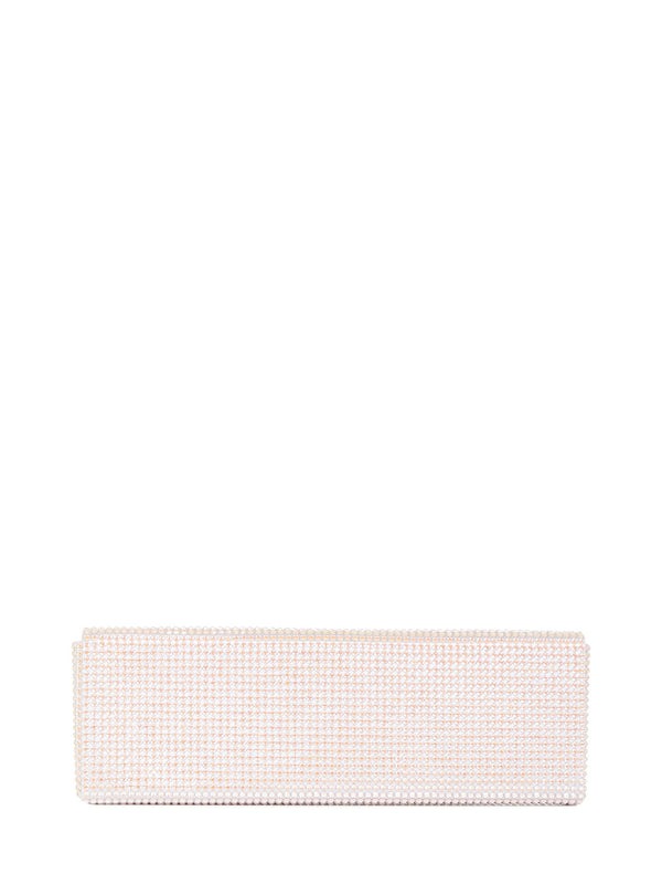 Clutch Amini Paloma Grey Satin Bags