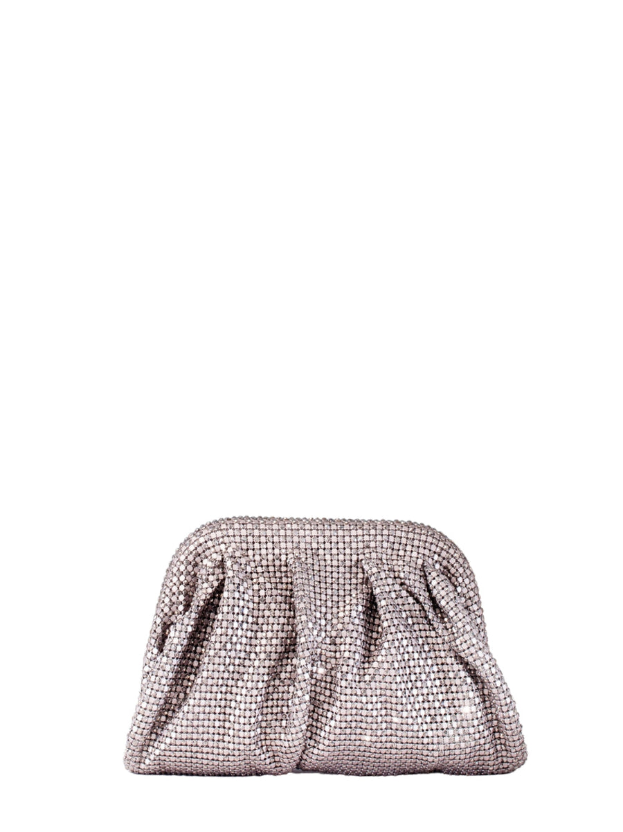 Clutch Venus La Petite Silver Aluminium Mesh Bags