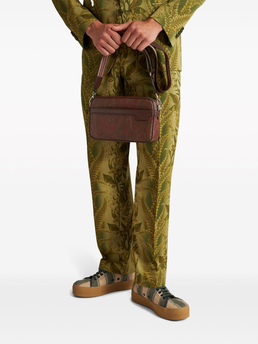 Shoulder Bag Brown Calfskin