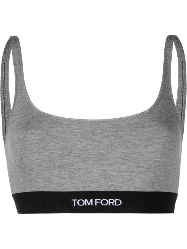 Top Melange Grey Modal Tops