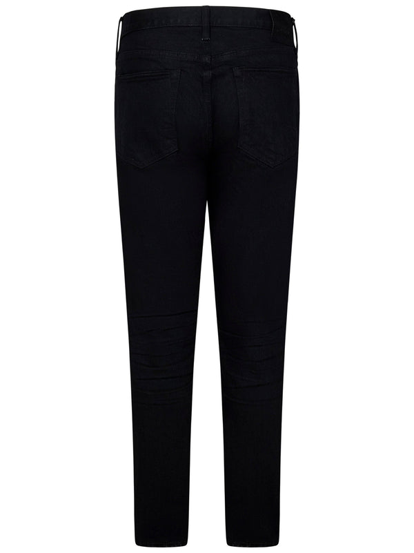 Jeans Black Cotton