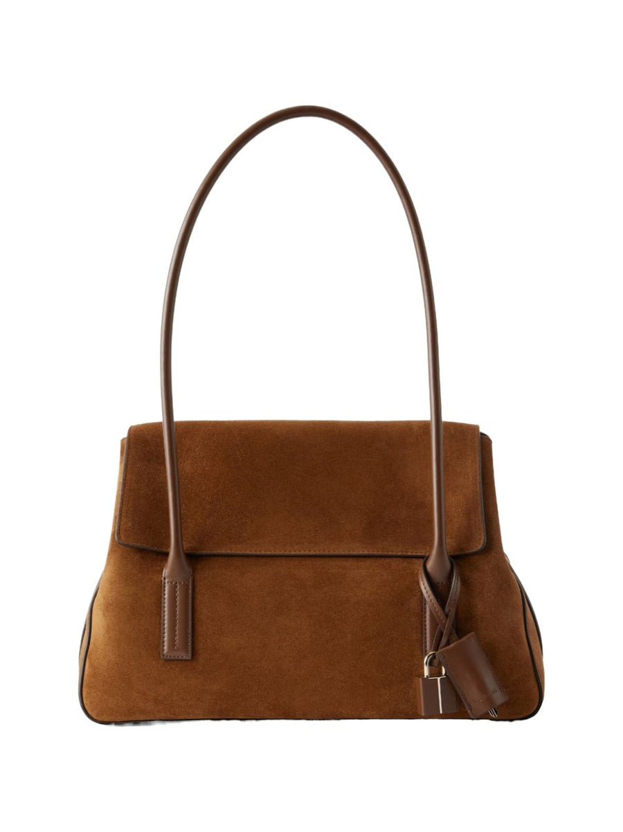 Shoulder Bag Eclipse Brown Calf Leather