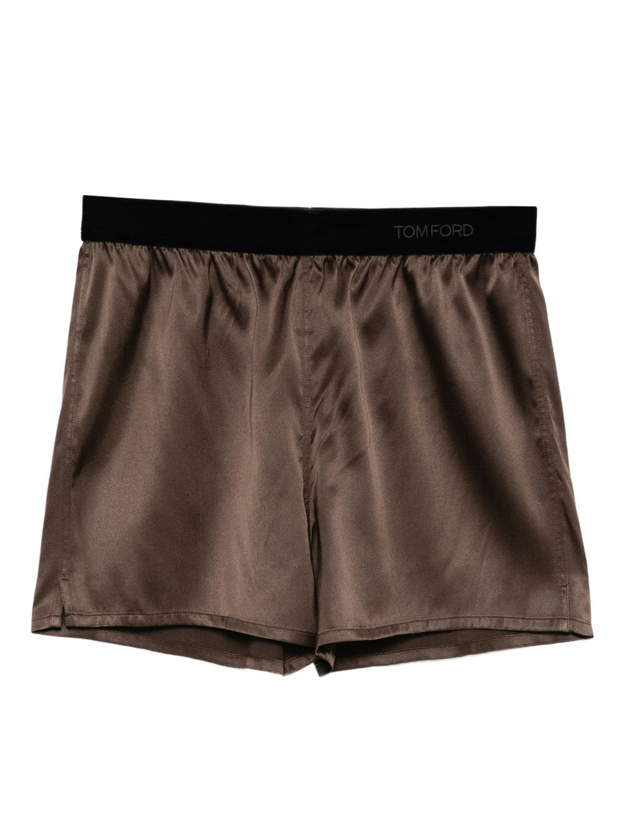 Shorts Silk Cinnamon