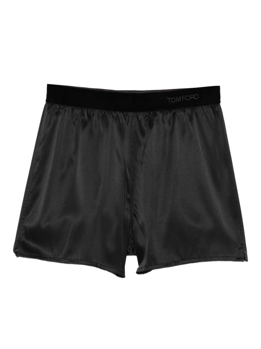 Shorts, Silk Black