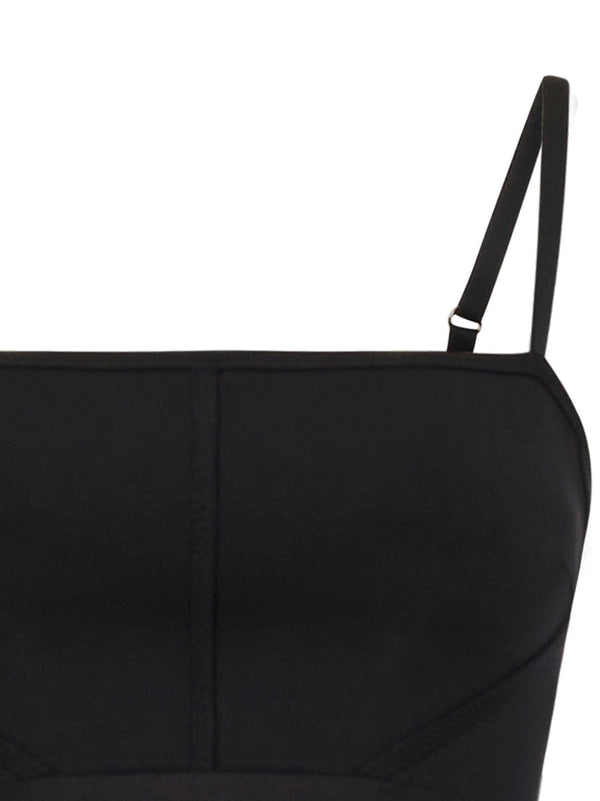 Crop Top Black Modal