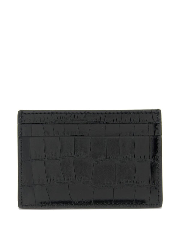 Card Holder T Line Black Wallets & Cardholders