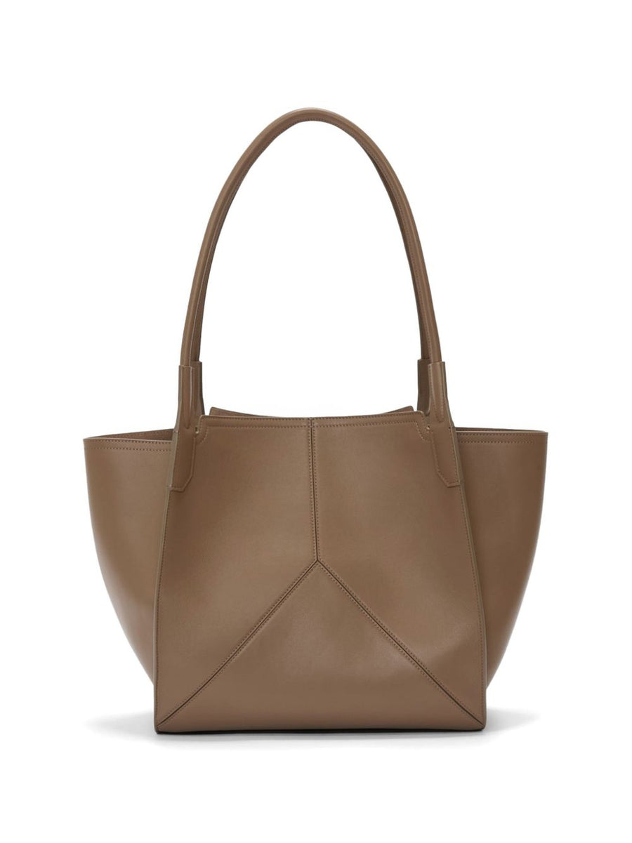 Leather Tote Victoria Grey Calf Handbags