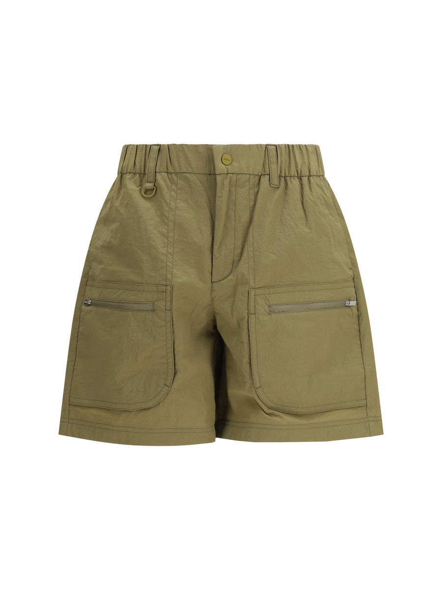 Laminar 100% Polyester shorts in green