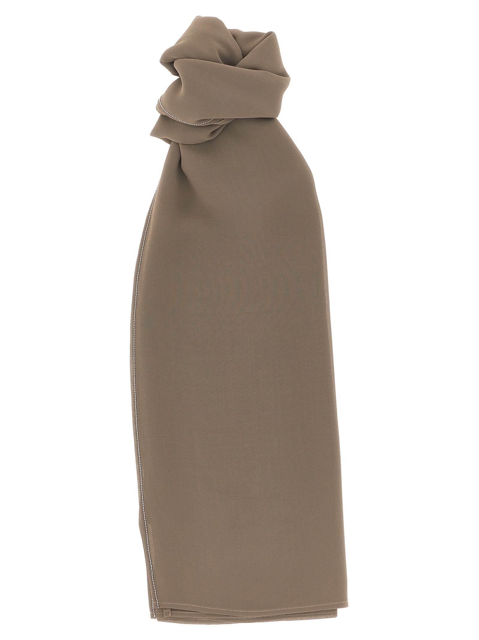Punto Luce scarf Brown Polyester Scarves, Foulards