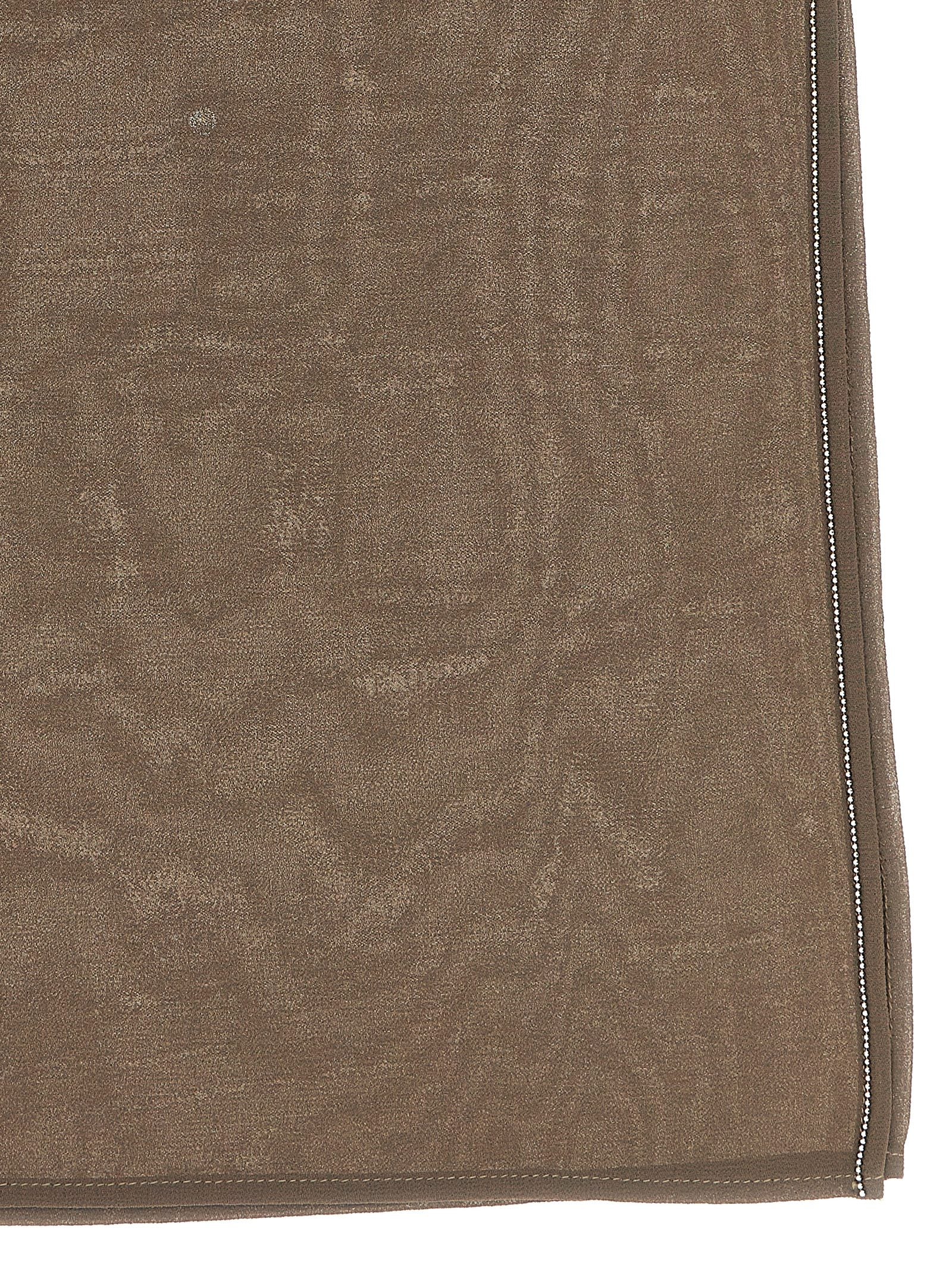 Punto Luce scarf Brown Polyester Scarves, Foulards